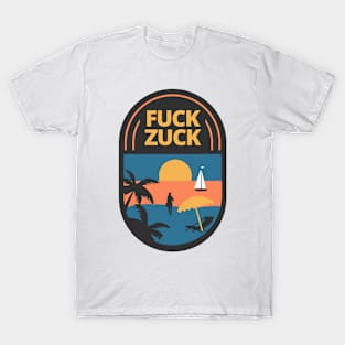 FUCK ZUCK - Retro Radical Leftist Decolonize Hawaii T-Shirt